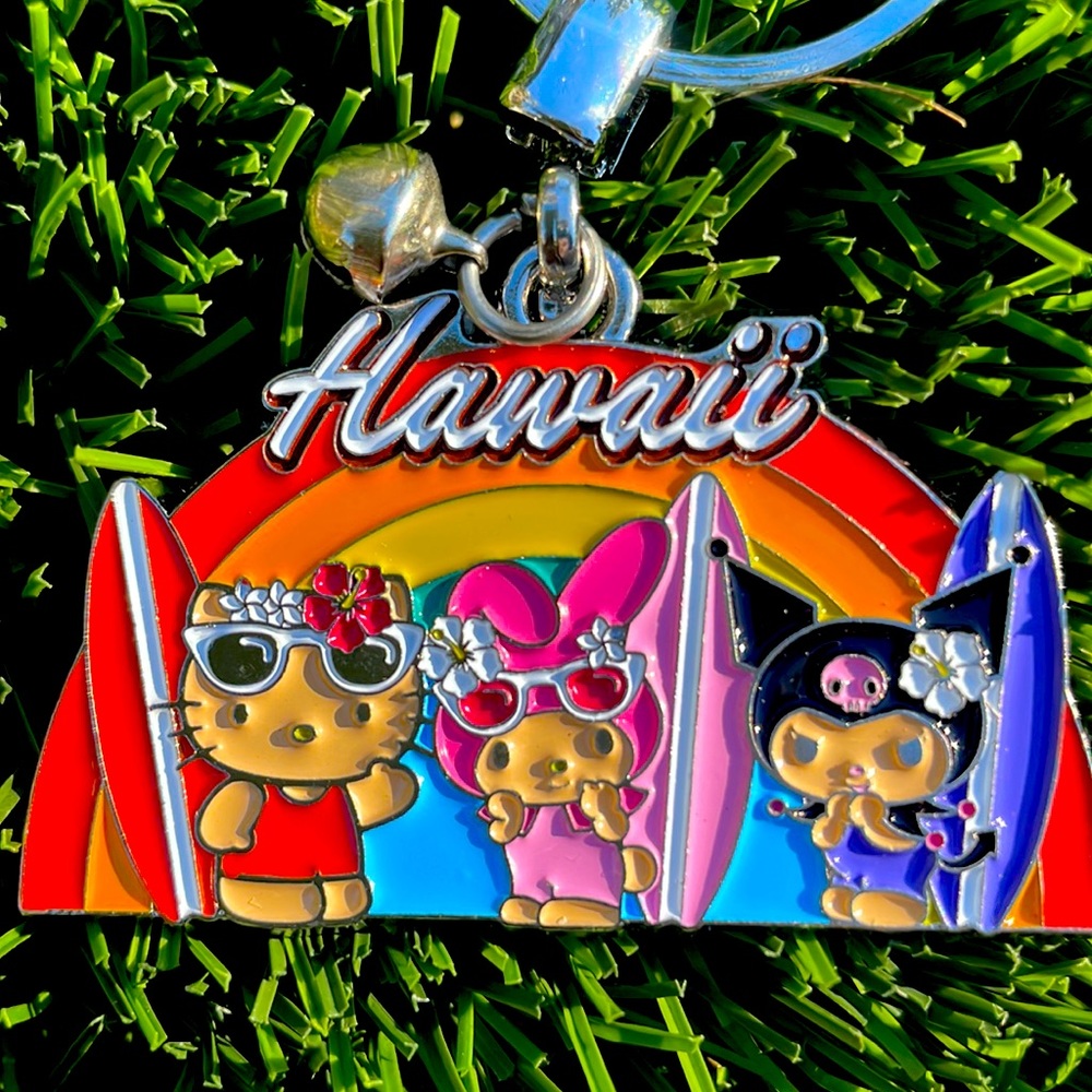 Hello Kitty and Friends HAWAII EXCLUSIVE keychain